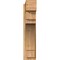 Ekena Millwork Merced Block Rough Sawn Outlooker, Western Red Cedar, 8"W x 28"D x 36"H OUT08X28X36MRC05RWR - alternate 2